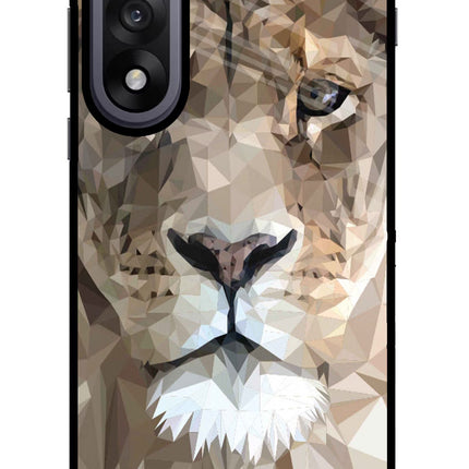 Lion Art OnePlus Nord 5 Glass Case Back Cover by Casekaro