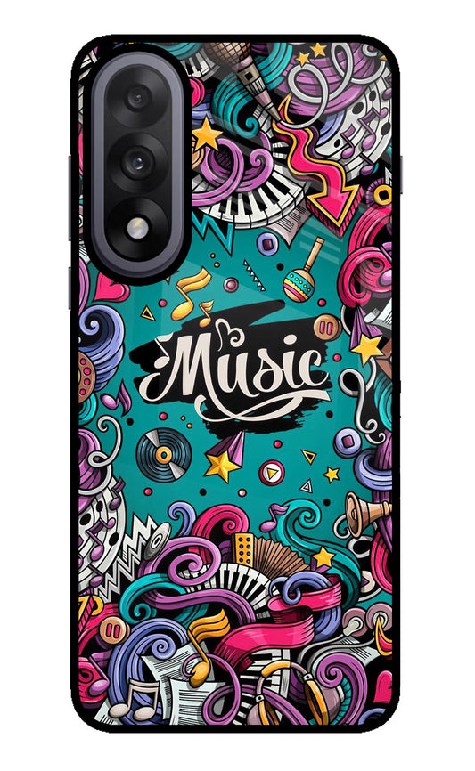 Music Graffiti OnePlus Nord 5 Glass Case