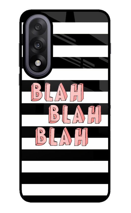 Blah Blah Blah OnePlus Nord 5 Glass Case