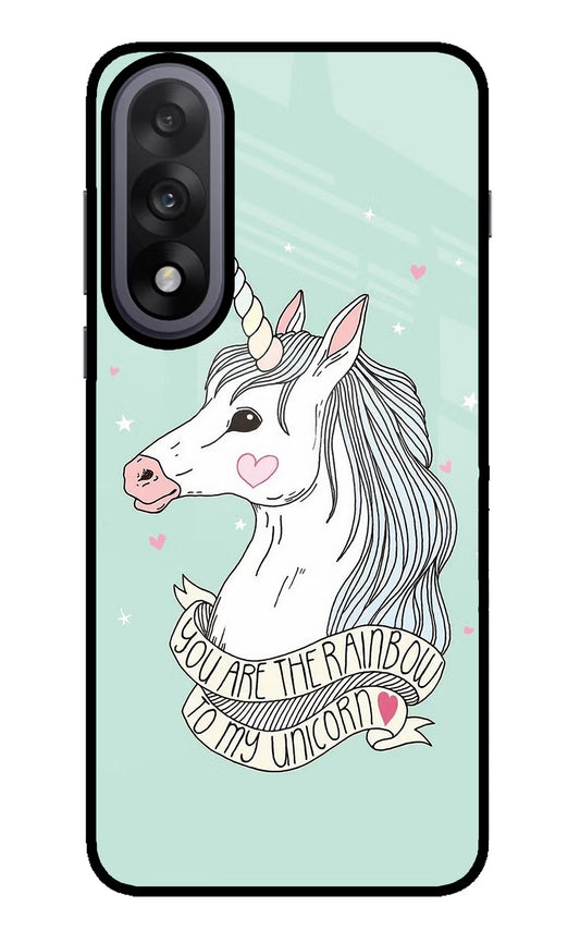 Unicorn Wallpaper OnePlus Nord 5 Glass Case