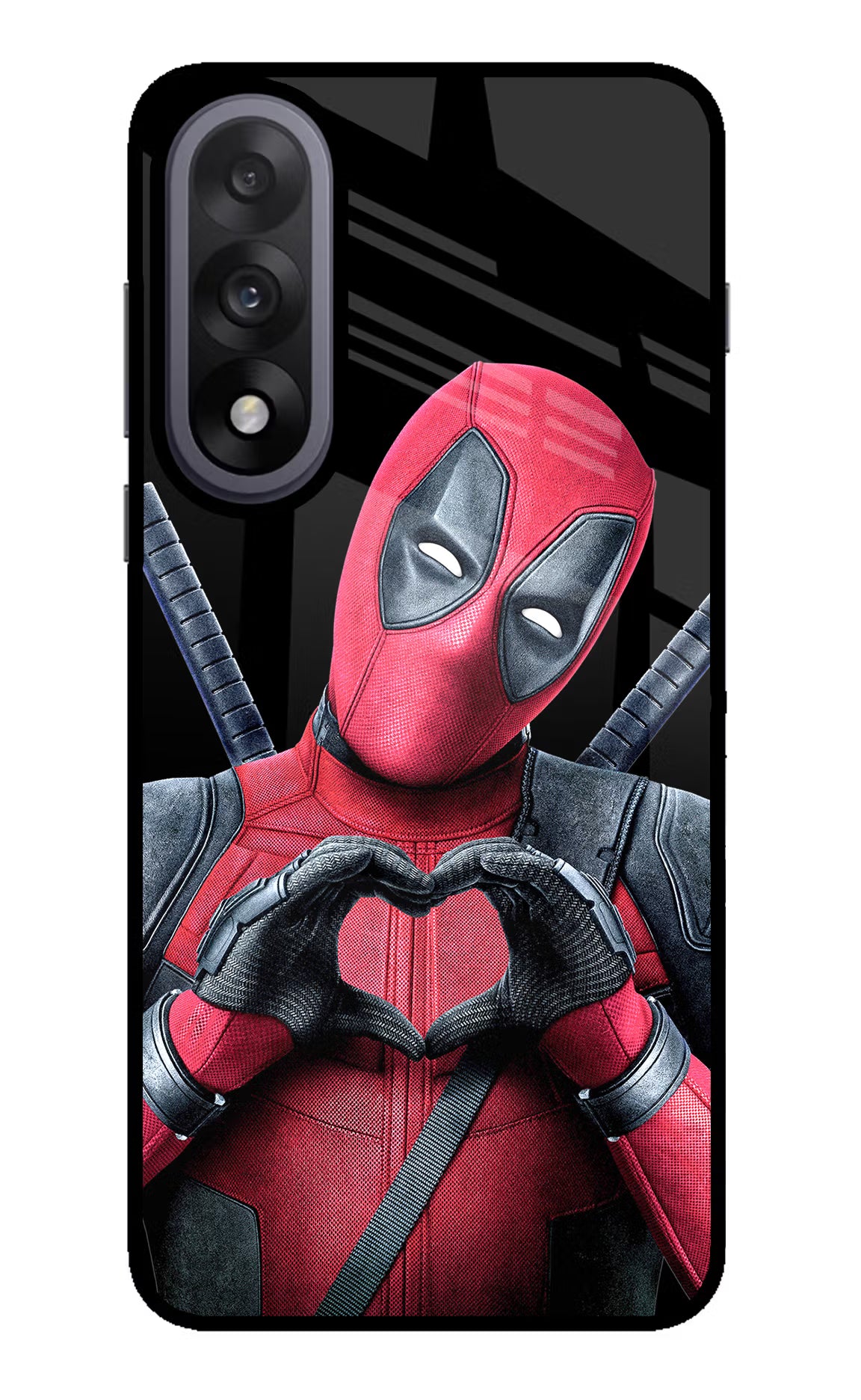 Deadpool OnePlus Nord 5 Glass Case Back Cover by Casekaro