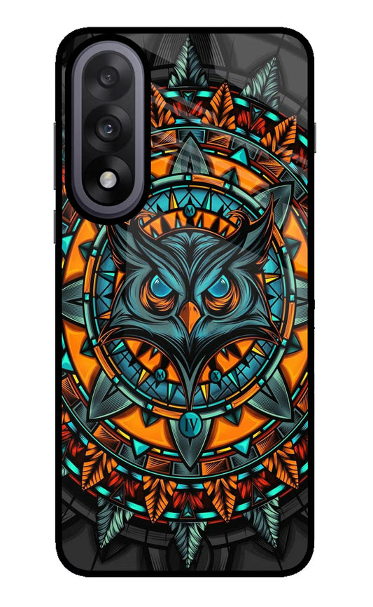 Angry Owl Art OnePlus Nord 5 Glass Case