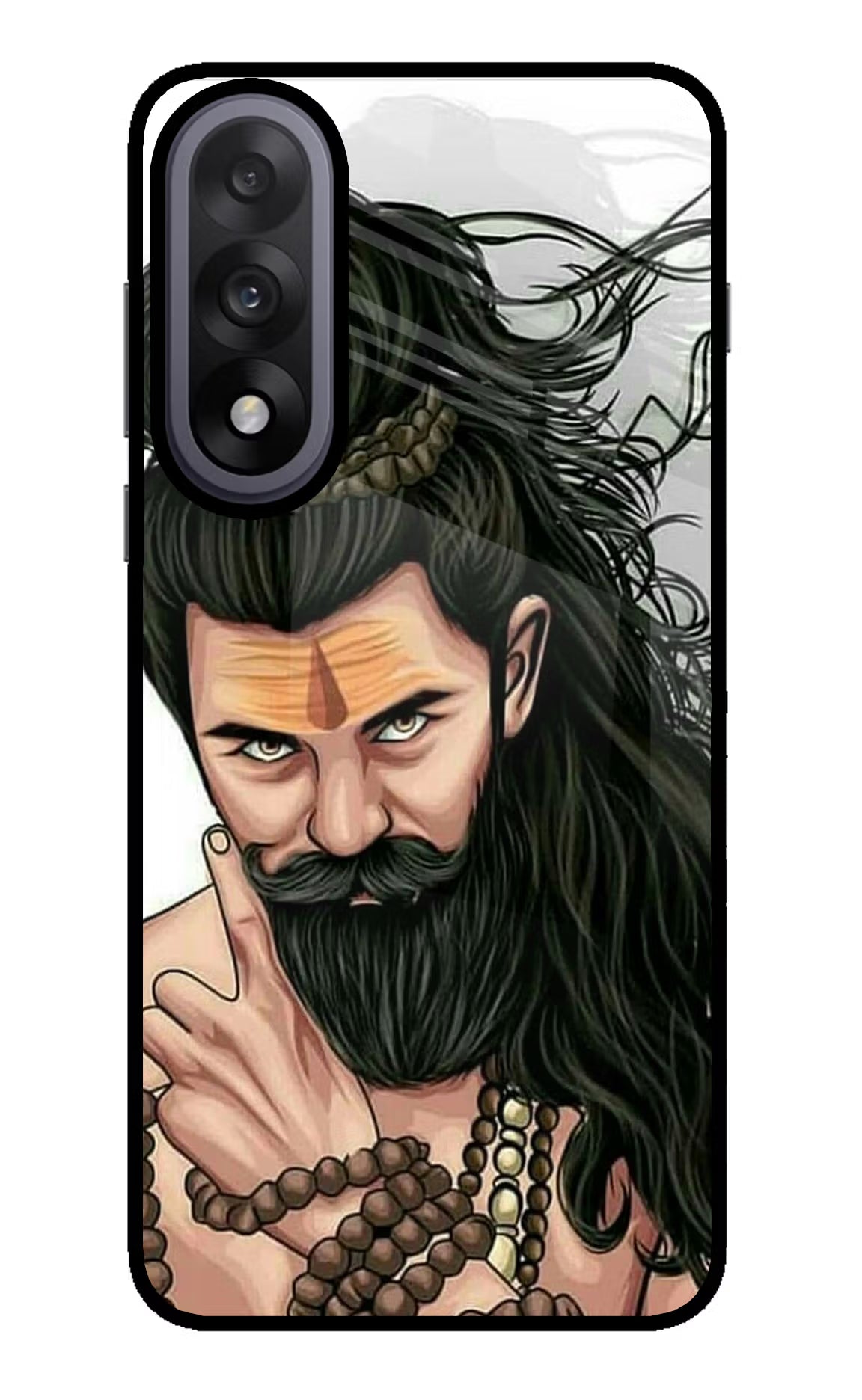 Mahadev OnePlus Nord 5 Glass Case Back Cover by Casekaro