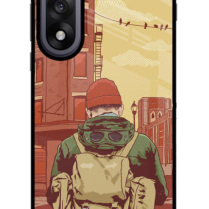 Adventurous OnePlus Nord 5 Glass Case Back Cover by Casekaro