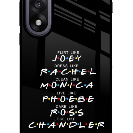 FRIENDS Character OnePlus Nord 5 Glass Case