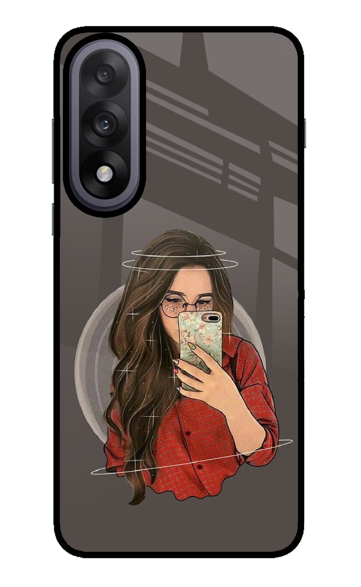 Selfie Queen OnePlus Nord 5 Glass Case Back Cover by Casekaro
