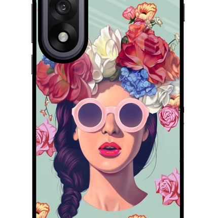 Pretty Girl OnePlus Nord 5 Glass Case Back Cover by Casekaro