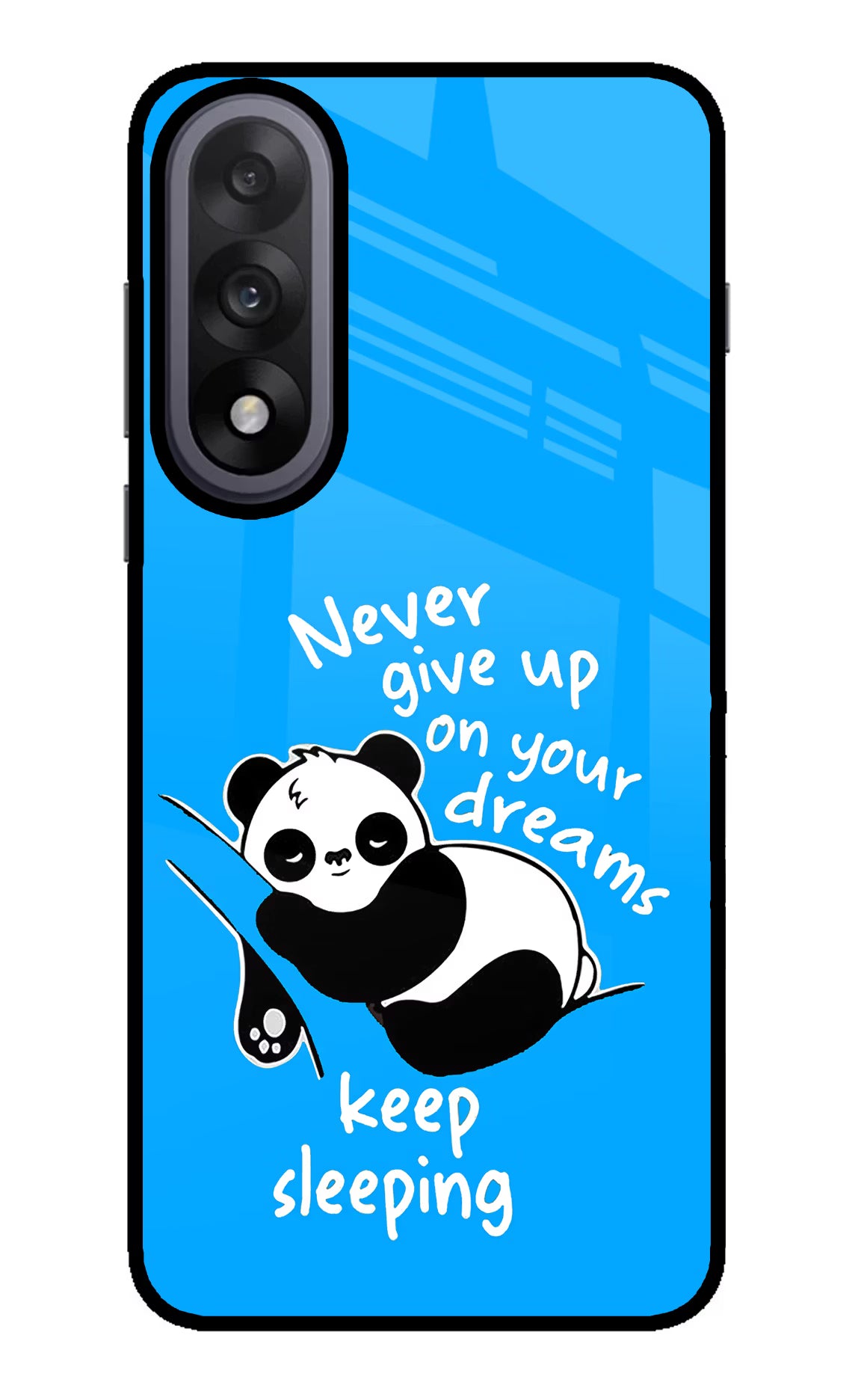 Keep Sleeping OnePlus Nord 5 Glass Case Back Cover by Casekaro