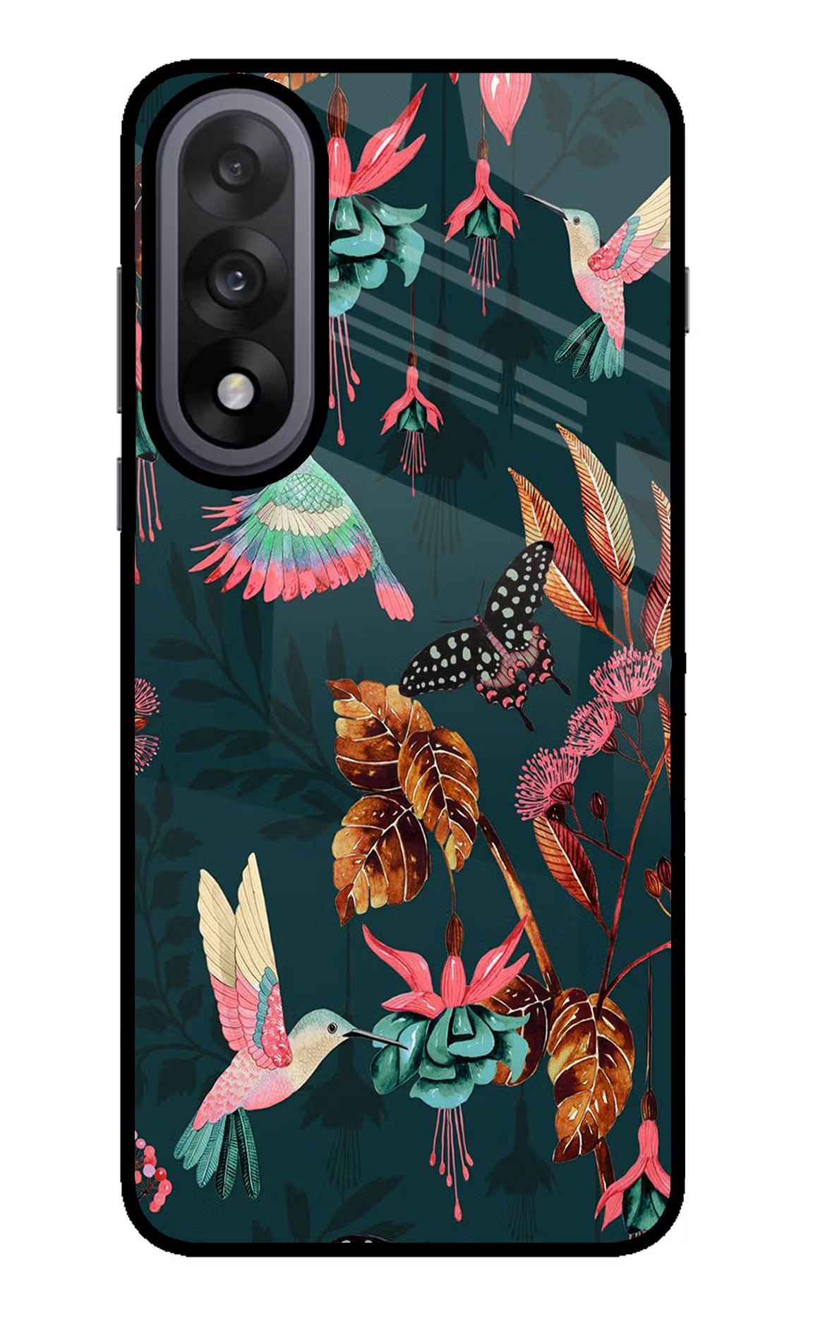 Birds OnePlus Nord 5 Glass Case Back Cover by Casekaro