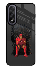 Ironman Throne OnePlus Nord 5 Glass Case