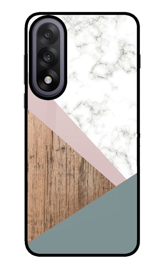 Marble wood Abstract OnePlus Nord 5 Glass Case