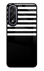 Black and White Print OnePlus Nord 5 Glass Case