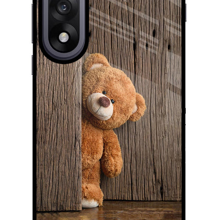 Teddy Wooden OnePlus Nord 5 Glass Case