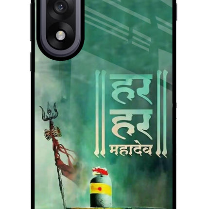 Har Har Mahadev Shivling OnePlus Nord 5 Glass Case