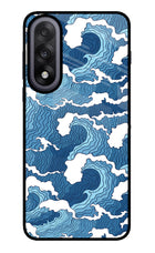 Blue Waves OnePlus Nord 5 Glass Case