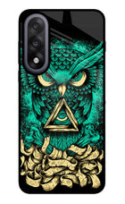 Green Owl OnePlus Nord 5 Glass Case