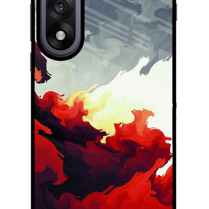 Fire Cloud OnePlus Nord 5 Glass Case