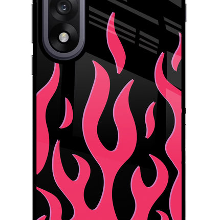 Fire Flames OnePlus Nord 5 Glass Case