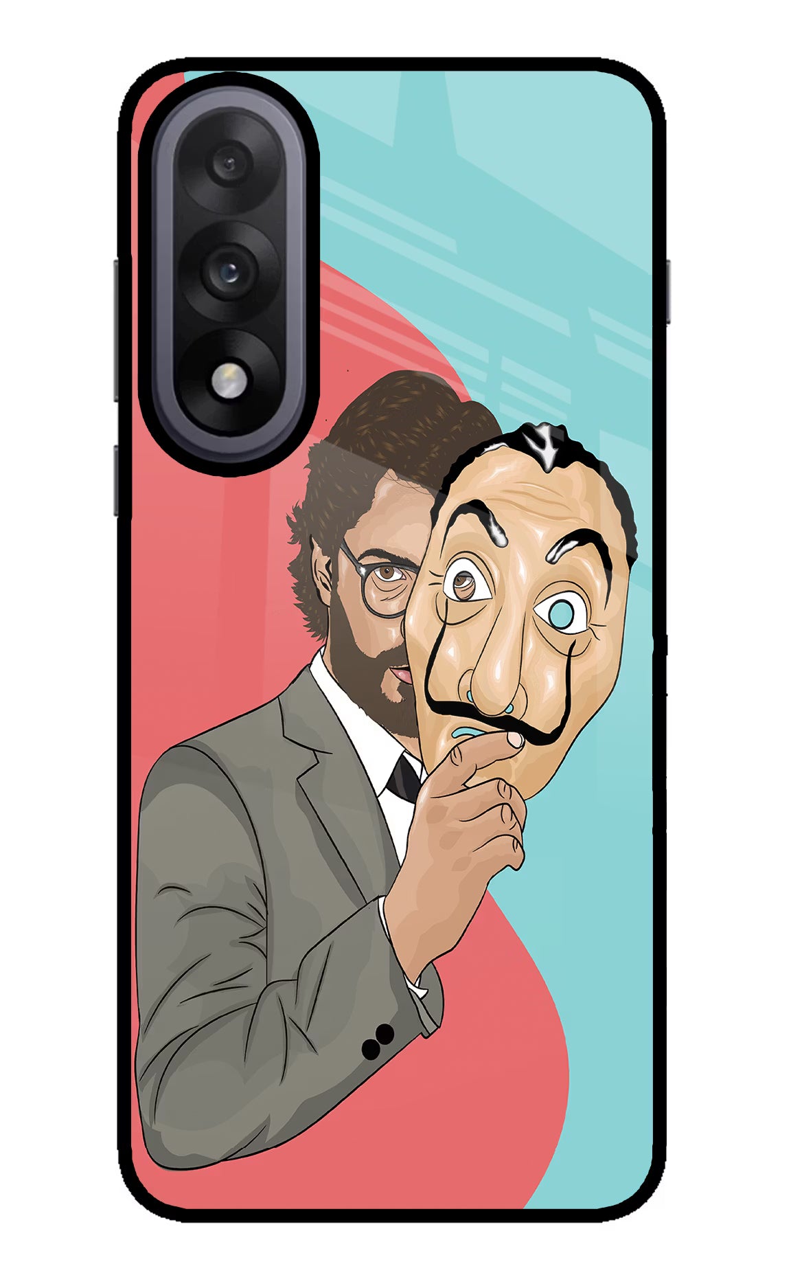 Professor OnePlus Nord 5 Glass Case Back Cover by Casekaro