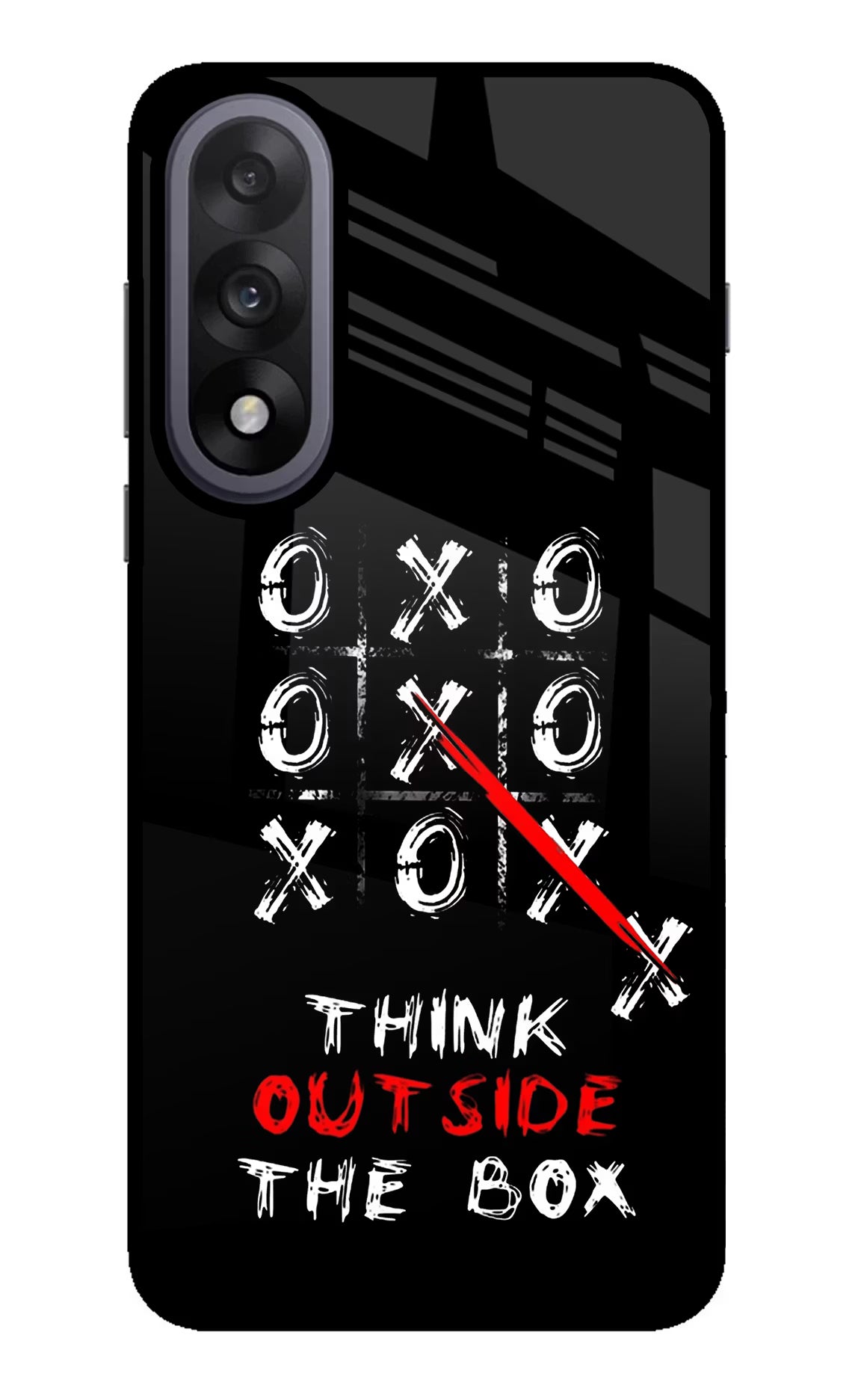 Think out of the BOX OnePlus Nord 5 Glass Case Back Cover by Casekaro