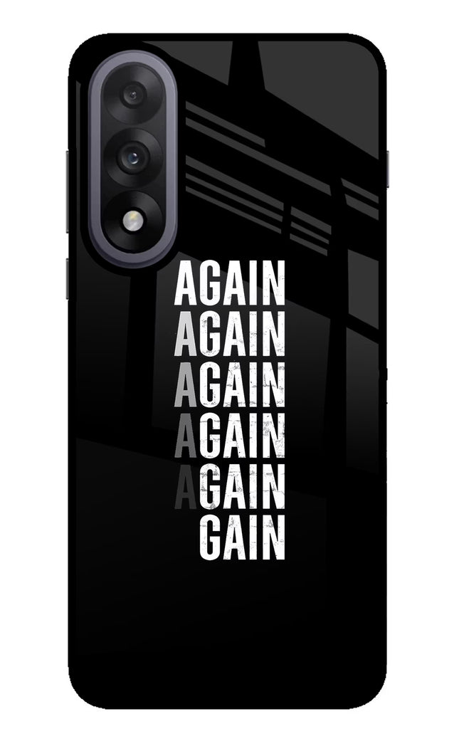 Again Again Gain OnePlus Nord 5 Glass Case