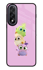 Cute Little Birds OnePlus Nord 5 Glass Case