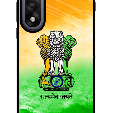 Satyamev Jayate Flag OnePlus Nord 5 Glass Case