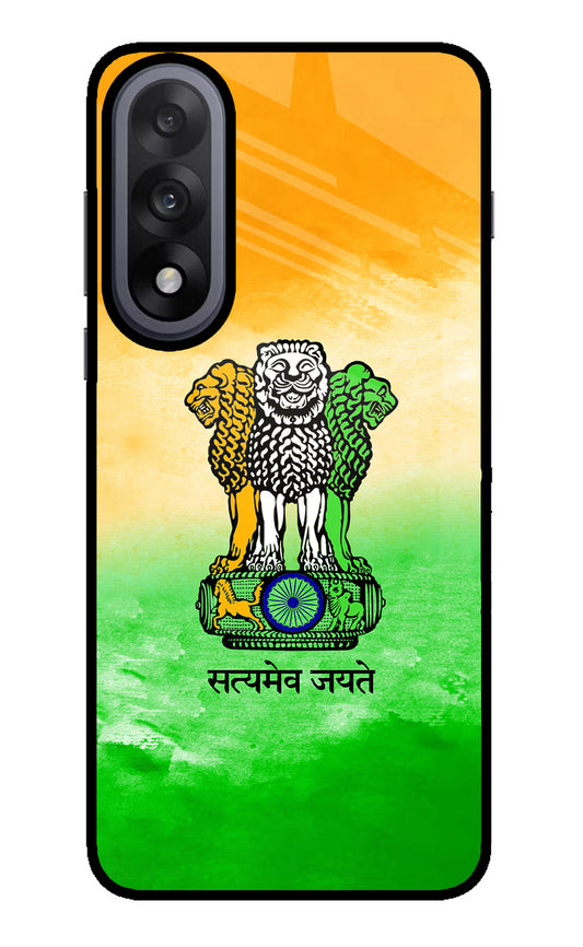 Satyamev Jayate Flag OnePlus Nord 5 Glass Case