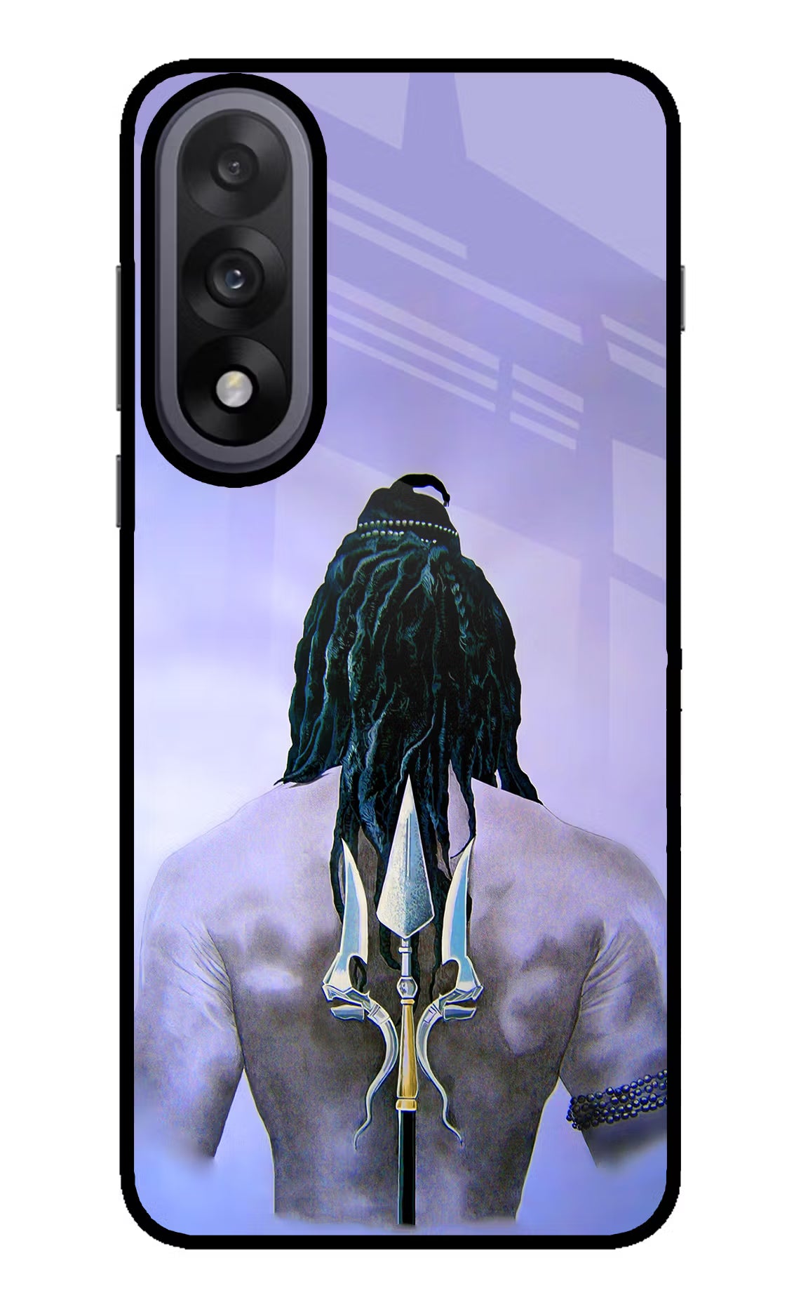 Shiva OnePlus Nord 5 Glass Case Back Cover by Casekaro