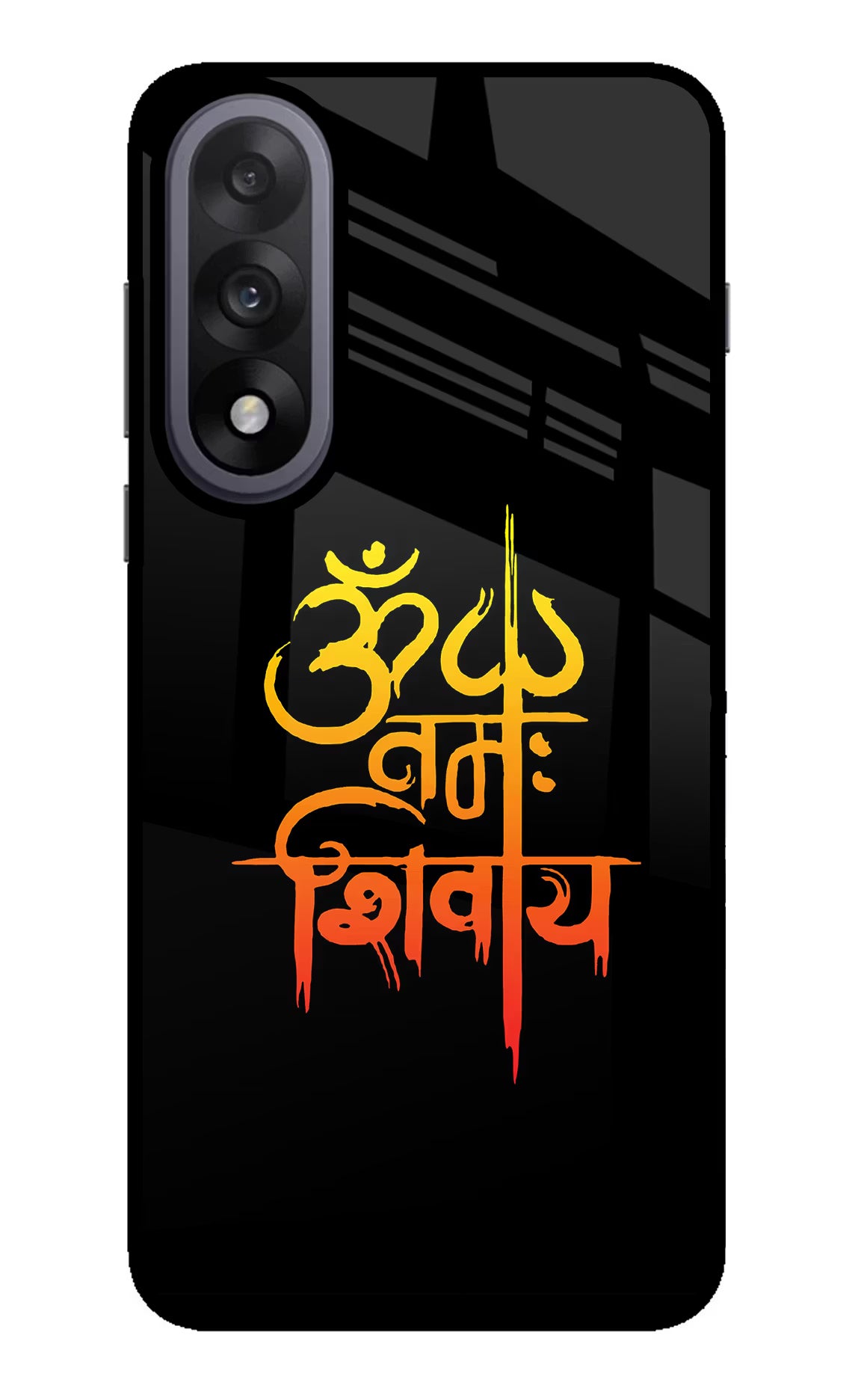 Om Namah Shivay OnePlus Nord 5 Glass Case Back Cover by Casekaro