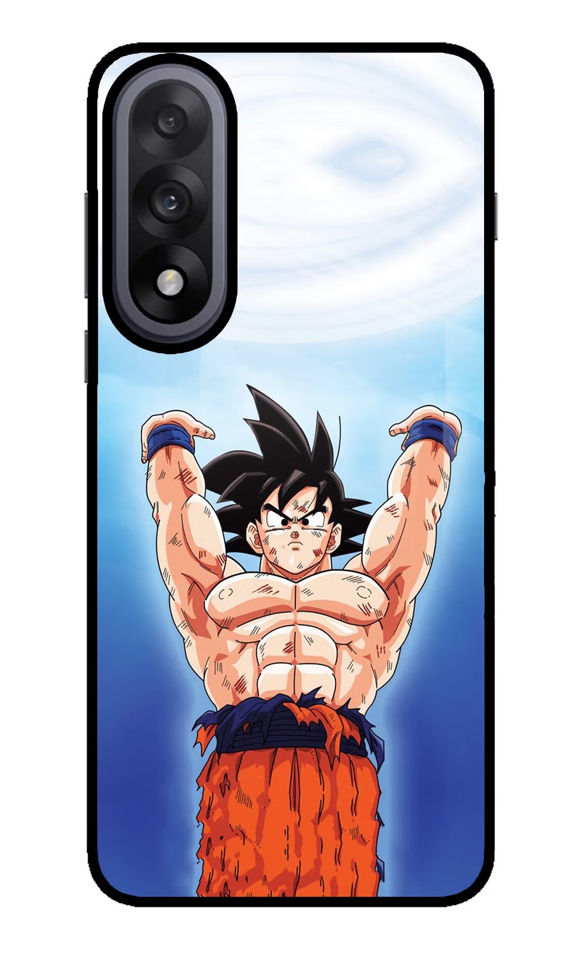 Goku Power OnePlus Nord 5 Glass Case Back Cover by Casekaro