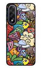 Veggie Doodle OnePlus Nord 5 Glass Case