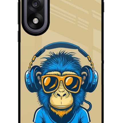 Monkey Headphone OnePlus Nord 5 Glass Case