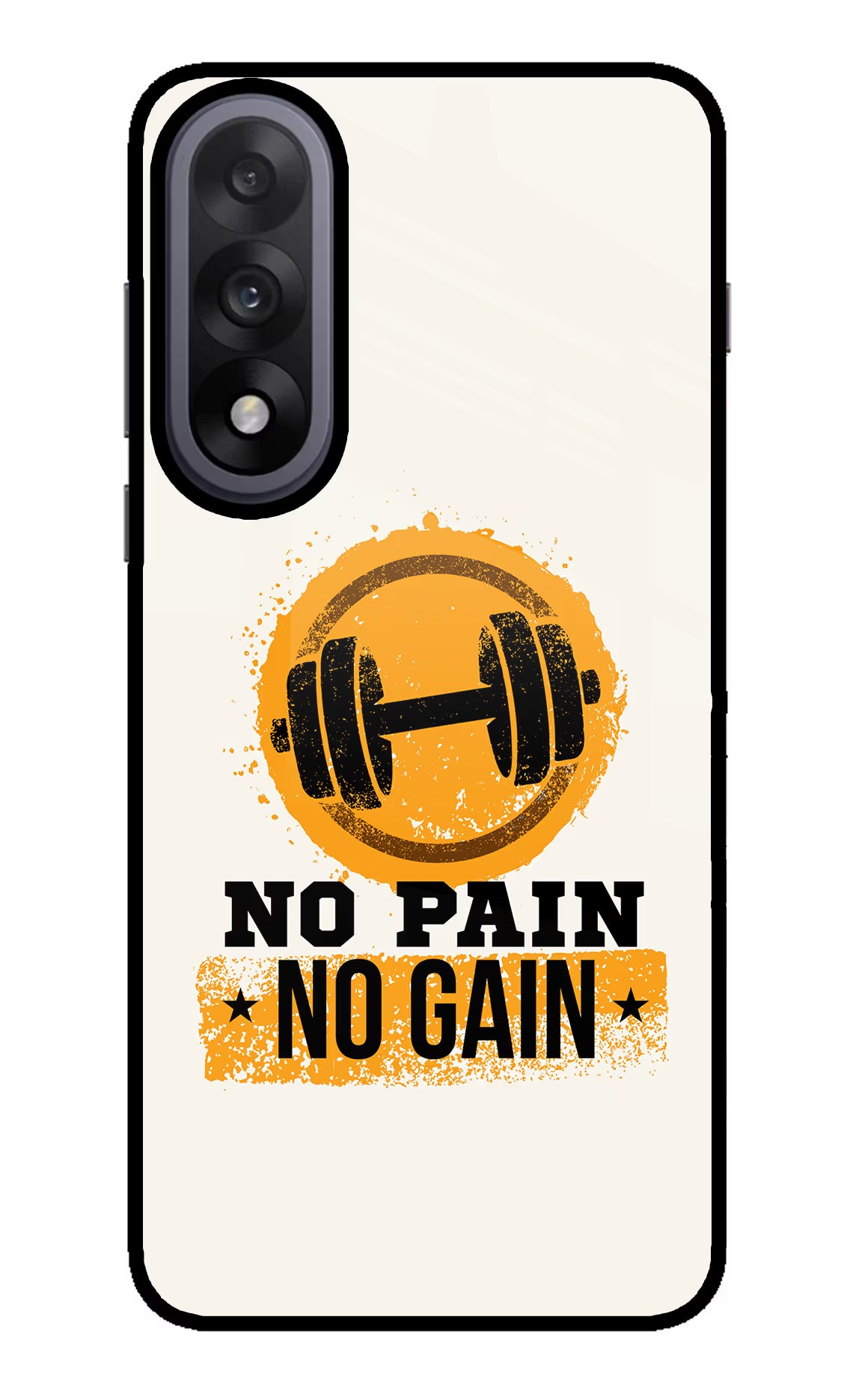 No Pain No Gain OnePlus Nord 5 Glass Case