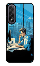 Focused Hustler (AI Generated) OnePlus Nord 5 Glass Case
