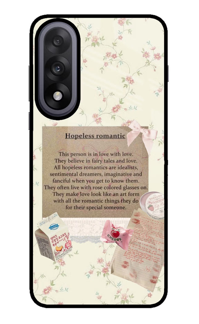 Hopeless Romantic OnePlus Nord 5 Glass Case