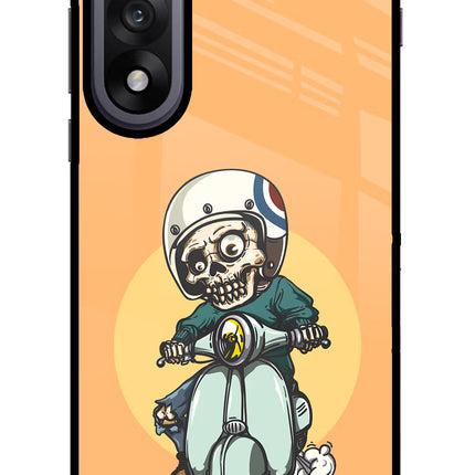 Undead Biker OnePlus Nord 5 Glass Case