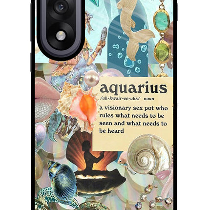 Aquarius Zodiac OnePlus Nord 5 Glass Case
