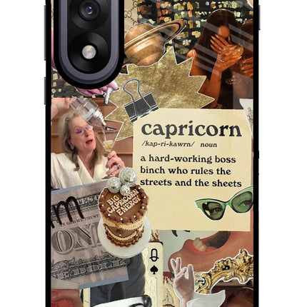 Capricorn Zodiac OnePlus Nord 5 Glass Case