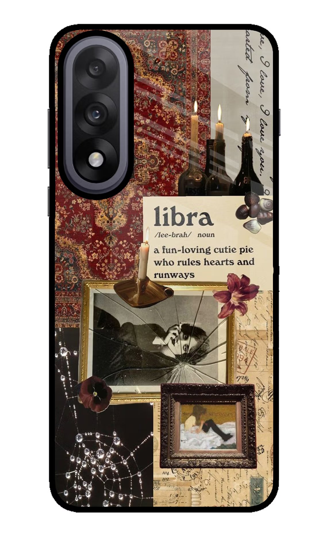 Libra Zodiac OnePlus Nord 5 Glass Case Back Cover by Casekaro