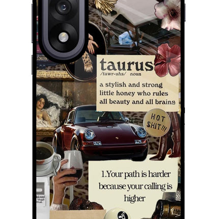 Taurus Zodiac OnePlus Nord 5 Glass Case