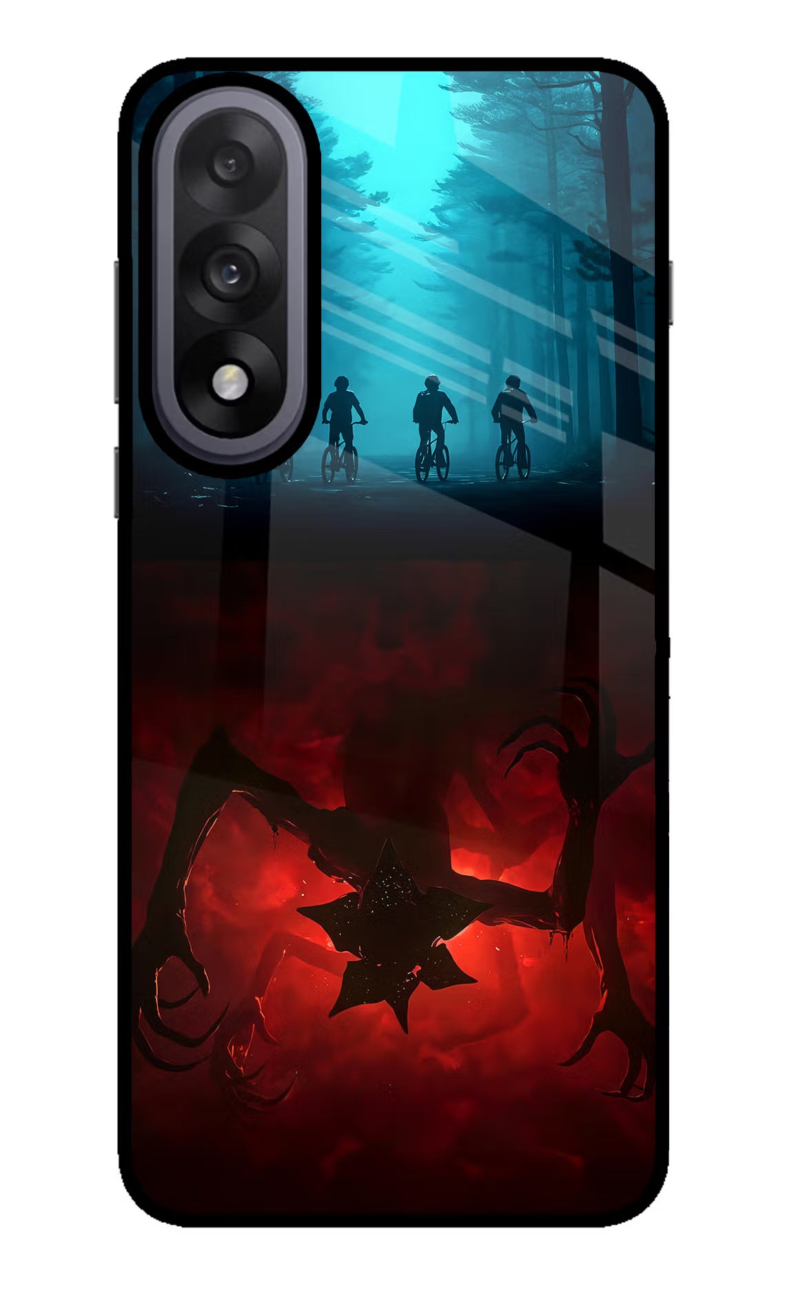Ordinary Things Downside Up OnePlus Nord 5 Glass Case Back Cover by Casekaro