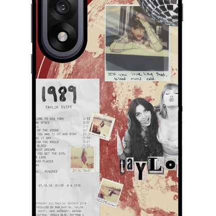 Taylor Swift OnePlus Nord 5 Glass Case Back Cover by Casekaro