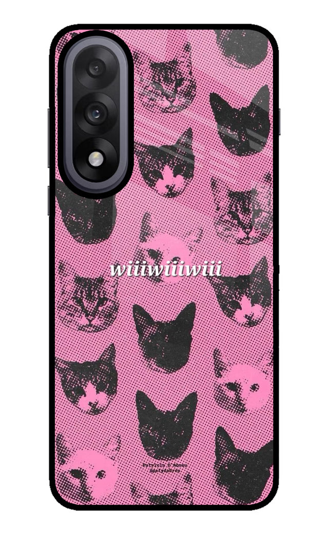 Pink Cats OnePlus Nord 5 Glass Case