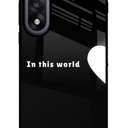This World OnePlus Nord 5 Glass Case