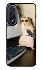 Hacker Hamster OnePlus Nord 5 Glass Case