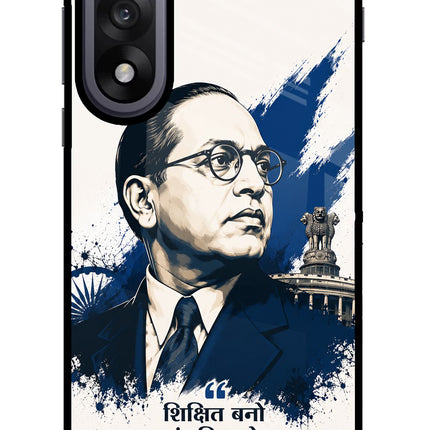Dr. Ambedkar Visionary OnePlus Nord 5 Glass Case Back Cover by Casekaro