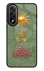 Om & Lotus OnePlus Nord 5 Glass Case
