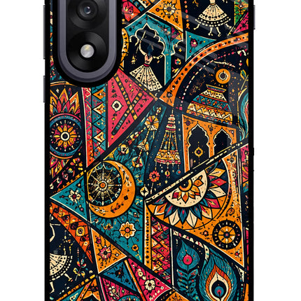 Folk Print OnePlus Nord 5 Glass Case
