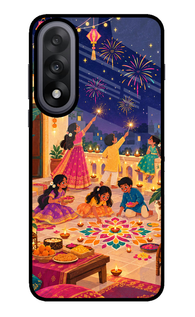 Diwali Night OnePlus Nord 5 Glass Case